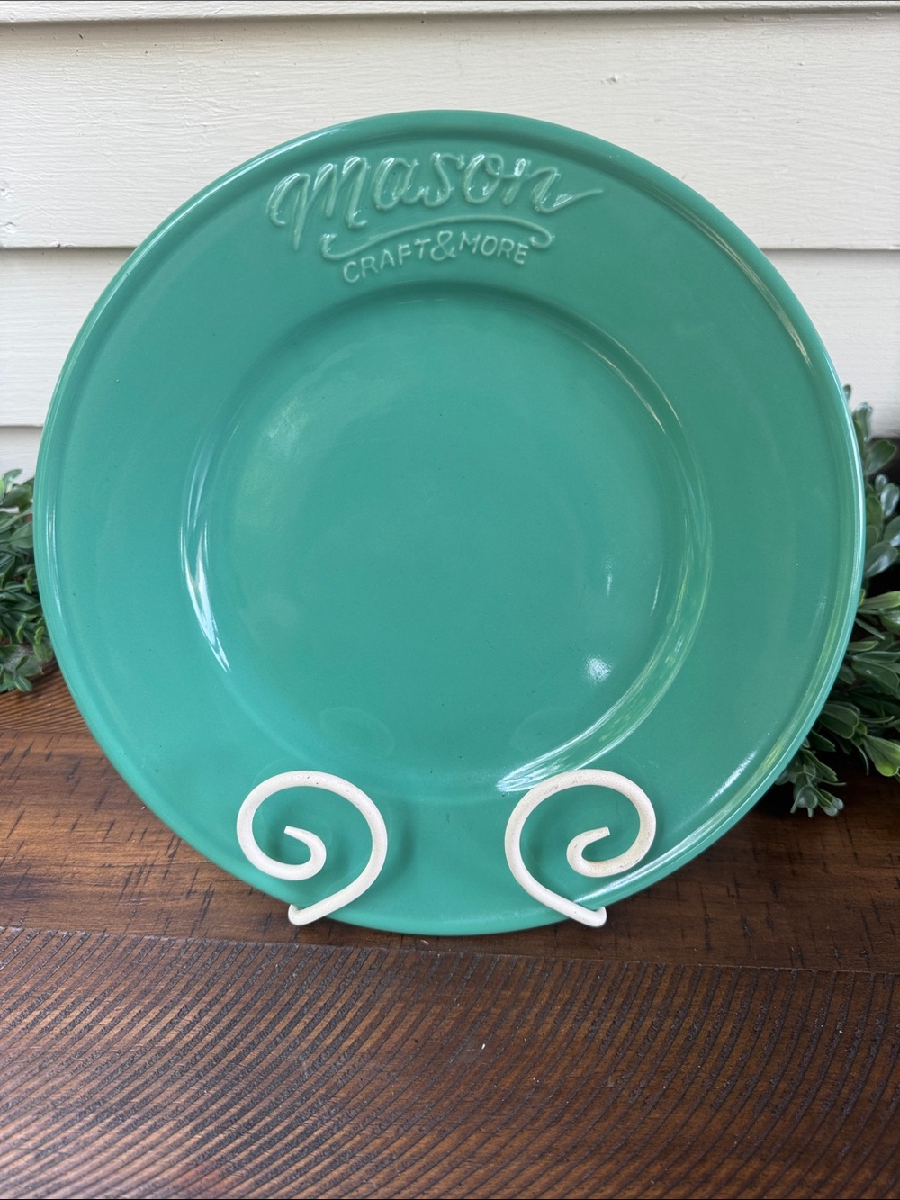 Mason Craft & More Ceramic Plate